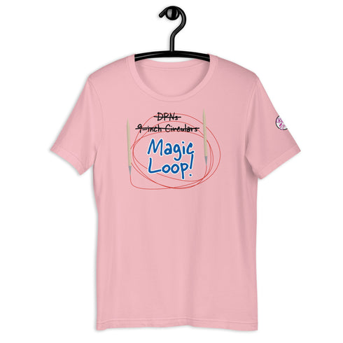 Sock Knitter's Shirt: Magic Loop, Funny Knitting Shirt